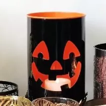 Halloween metalezko kandela-euskarria